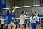 VB vs USCGA  Wheaton College Women's Volleyball vs U.S. Coast Guard Academy. - Photo by Keith Nordstrom : Wheaton, Volleyball